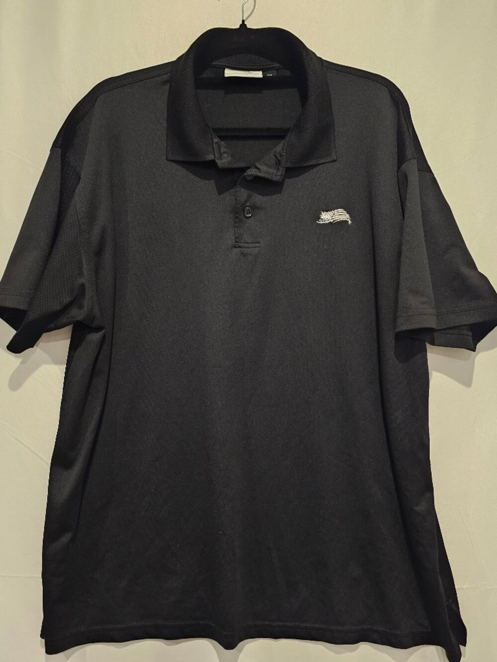 Authentically American Men's Polo Golf Shirt XXL Solid Breathable Performance